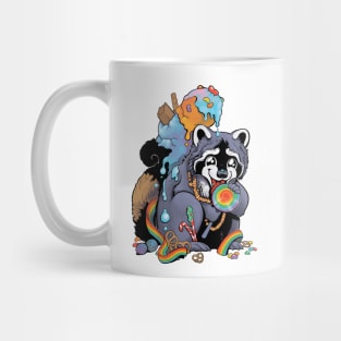 Candy Raccoon Mug